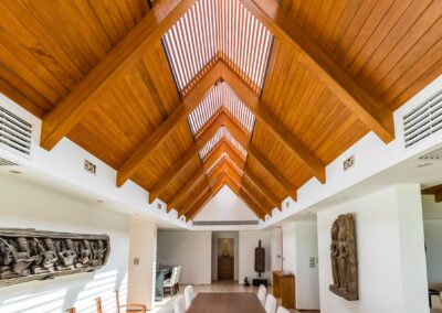 Baan Chai Nam Villa Renovation - Wooden Ceiling | ASL Builders Phuket