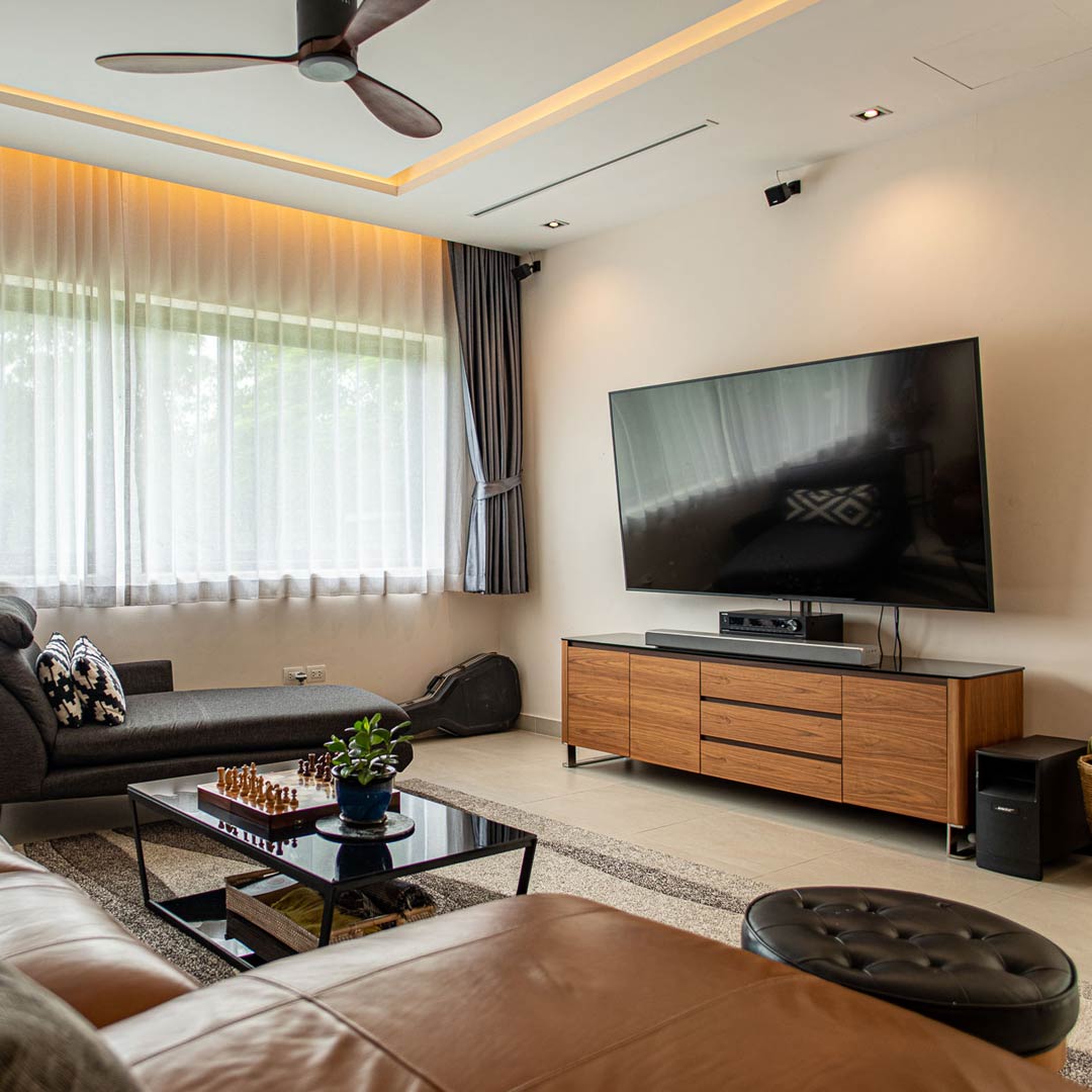 Diamond Condo Living Room Area | Construction by ASL Management Contractinh - Phuket