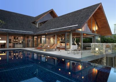 Stunning pool villa at Samsara estate built by ASL Management Contracting